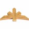 Ekena Millwork Alberta Rough Sawn Timber Gable Bracket, Western Red Cedar, 48"W x 28"H x 4"D x 6"F, 14/12 Pitch GBW048X28X0406ALB00RWR - alternate 4